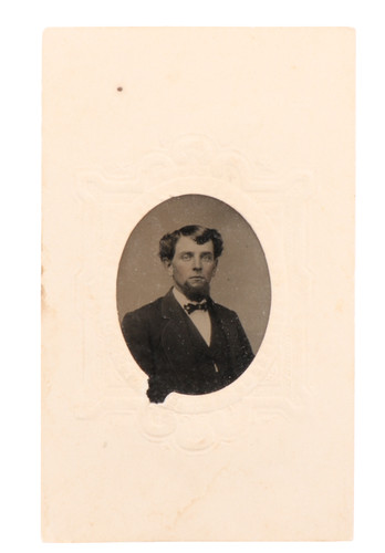 Victorian tintype portrait - victorian,