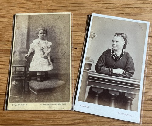 Antique photos cdv little - 2,