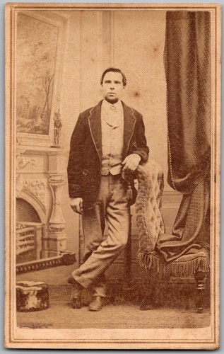Antique cdv circa 1860s dow - antique,