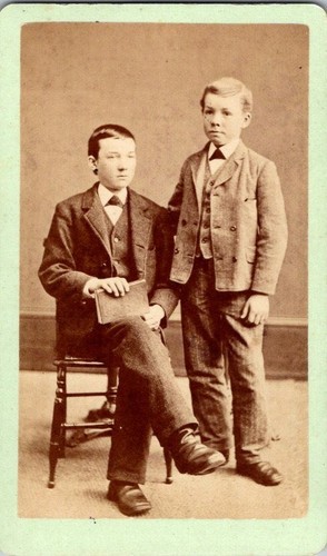 Two young boys - young, in