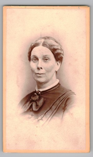 Antique cdv alden woman - antique,