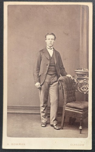 1860s cdv photo - gentleman, a