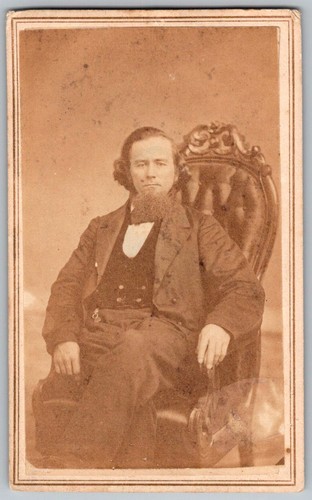 Antique cdv circa 1860s - circa, t.r