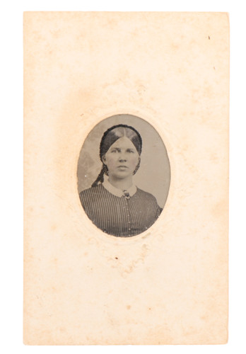 Victorian era tintype portrait - victorian,