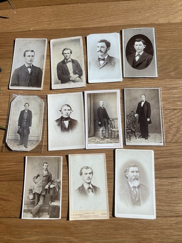 Cdv lot antique photos - antique,