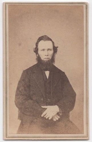 Antique cdv circa 1860s - antique,