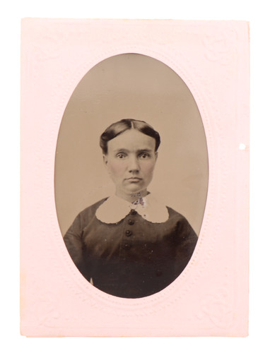 Victorian era tintype portrait - era,