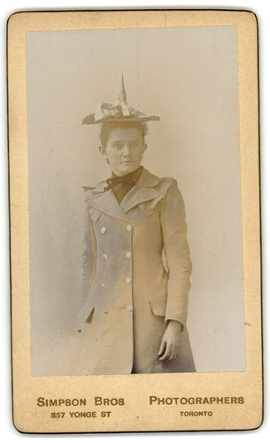Antique cdv circa 1890s - cdv,