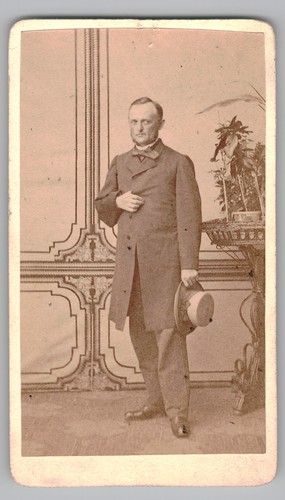 Antique cdv romler handsome - c.,